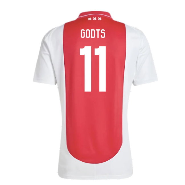 2024-2025 Ajax Home Shirt (Godts 11)-SoccerKits Hub | Buy Soccer Jerseys Online